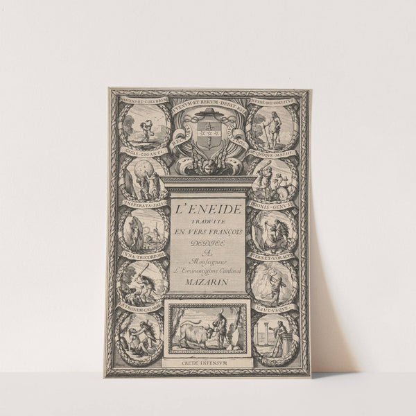 The Aeneid – Title page (1648) by Abraham Bosse