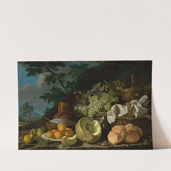 The Afternoon Meal (La Merienda) by Luis Meléndez