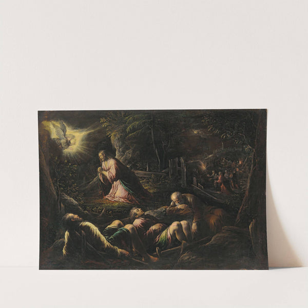 The Agony in the Garden by Jacopo Bassano