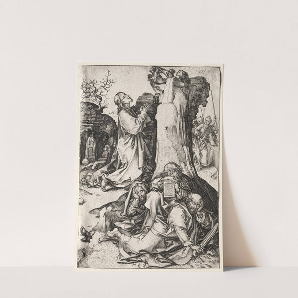 The Agony in the Garden (c. 1480) by Martin Schongauer