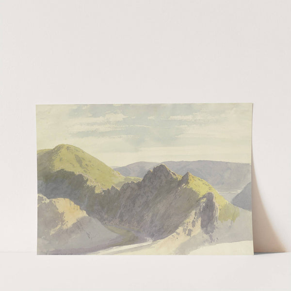 The Ahr Valley near Altenahr, September 1, 1858 by Carl Theodor Reiffenstein