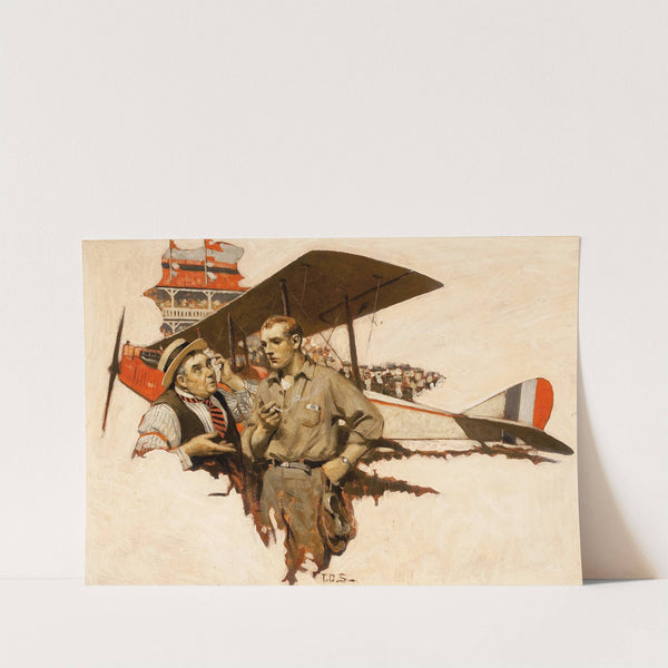 The Air Show Hero by Thornton D. Skidmore