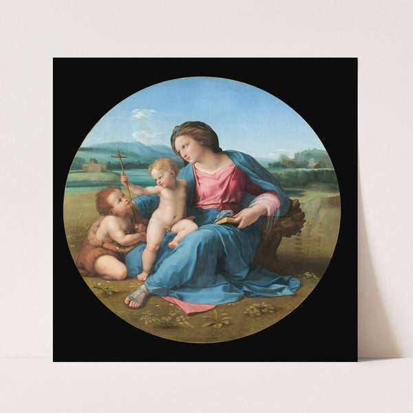 The Alba Madonna by Raphael