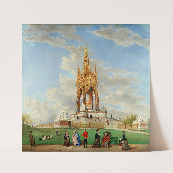 The Albert Memorial, London by Edwin Frederick Holt