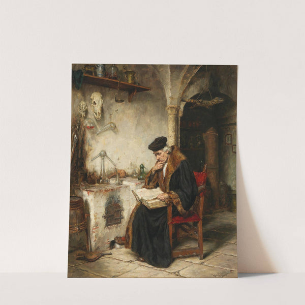 The alchemist by Karl Gebhardt