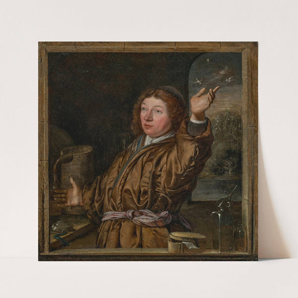 The Alchemist (1719) by Willem Joseph Laquy