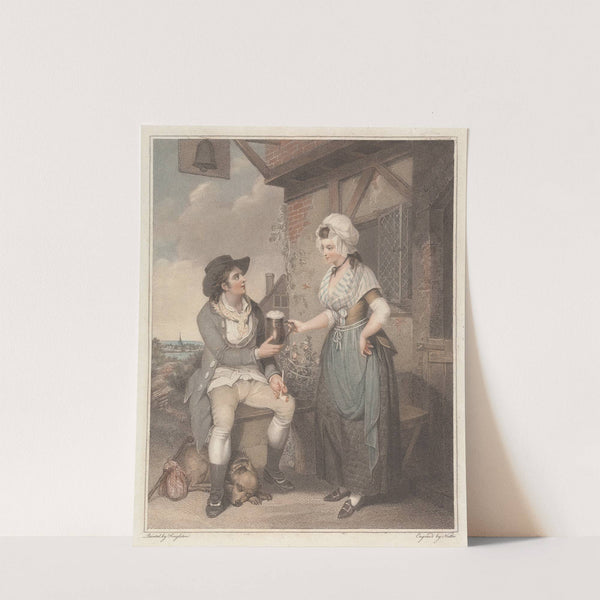 The Ale-House Door, ‘Come my Dear! I’ll pledge you!’ (1790) by Henry Singleton