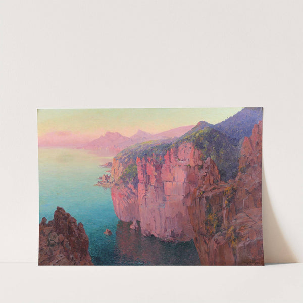 The Algerian Coast by Eugène-François-Adolphe Deshayes