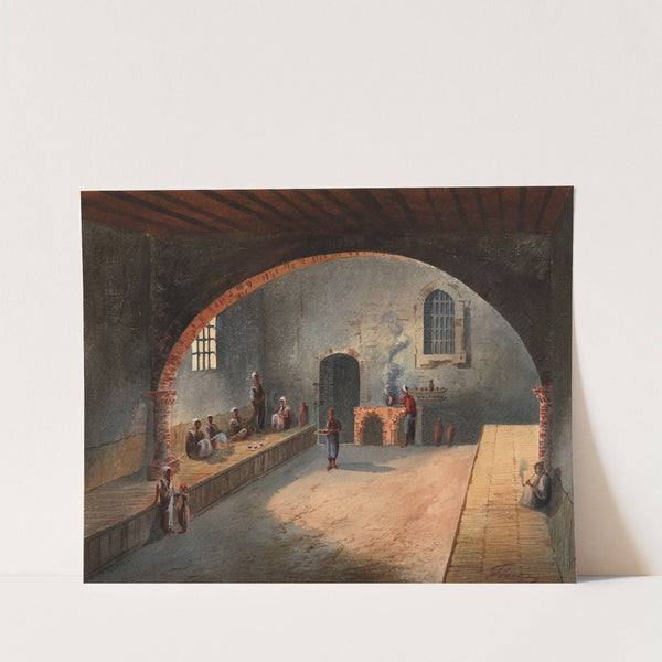 The Algerian’s Cafe by Eduardo Flórez Ibáñez