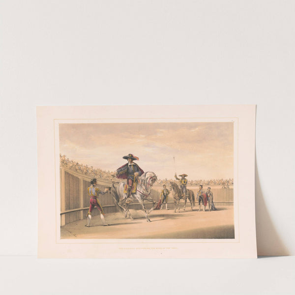 The alguazil delivering the keys of the toril (1860-1870) by William Henry Lake Price