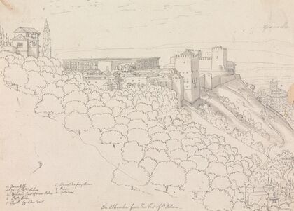 The Alhambra From the Fort of St. Helena
