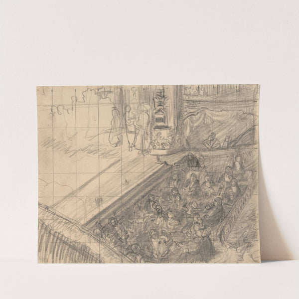 The Alhambra Theatre, 'On the Sands' by Spencer Frederick Gore