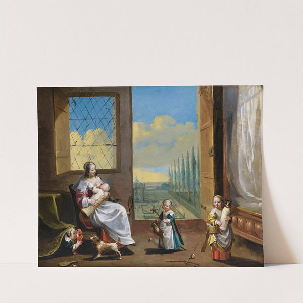 The allegory of childhood by Charles Le Brun