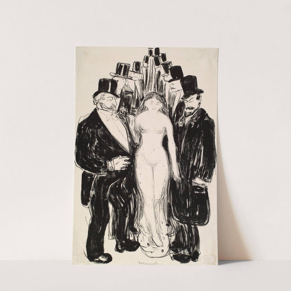 The Alley (1985) by Edvard Munch