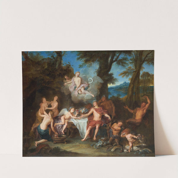 The Alliance of Bacchus and Cupid by Antoine Coypel