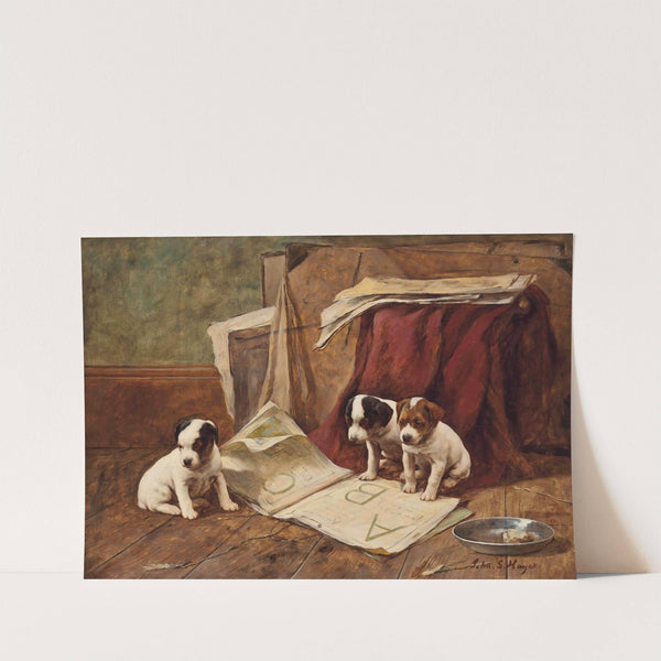 The alphabet lesson by John S. Hayes