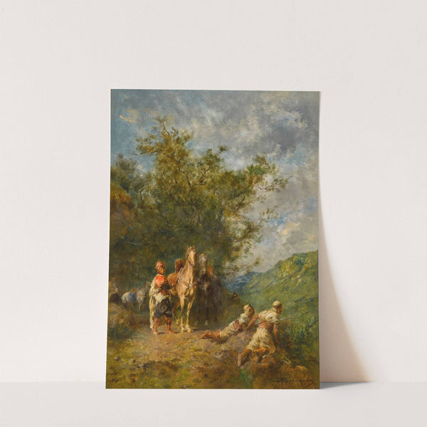 The Ambush (1868) by Eugène Fromentin