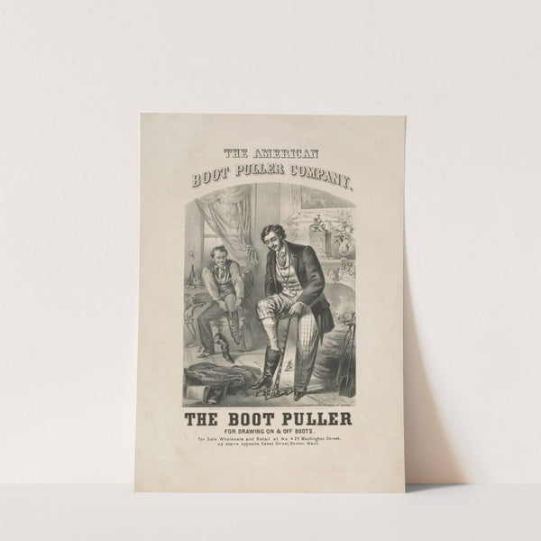 The American Boot Puller Company (1861) by John H. Bufford's & Sons