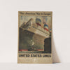 The American Way to Europe; United States Lines by R.S. Pike