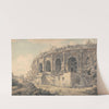 The Amphitheater at Nimes by William Marlow