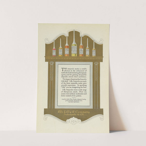 The Ampoule by Eli Lilly & Company