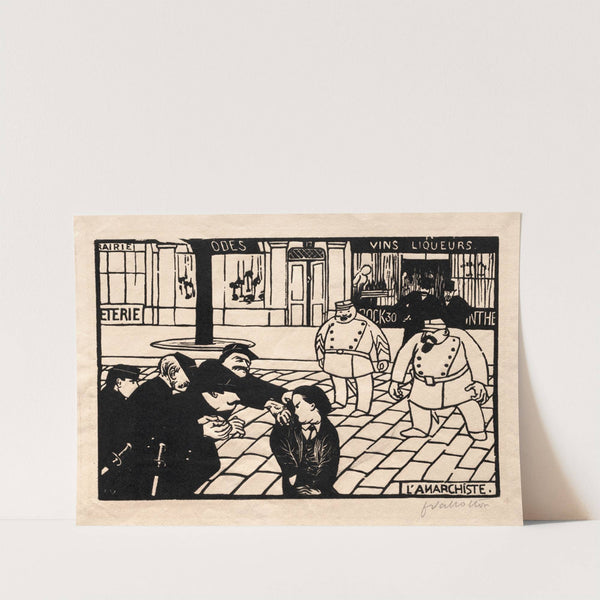 The Anarchist (1892) by Félix Vallotton