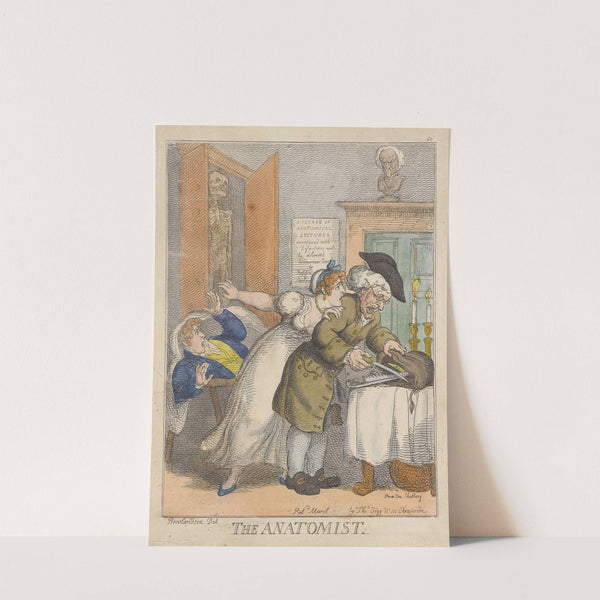 The anatomist by Thomas Rowlandson
