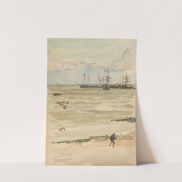 The Anchorage (1882-1884) by James Abbott McNeill Whistler