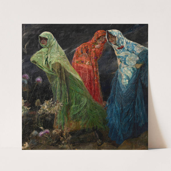 The Andalusian Fates (circa 1910-13) by José Villegas Cordero