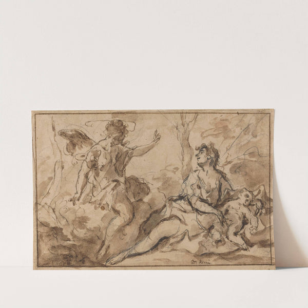 The Angel Appearing to Hagar and Ishmael by Sebastiano Ricci