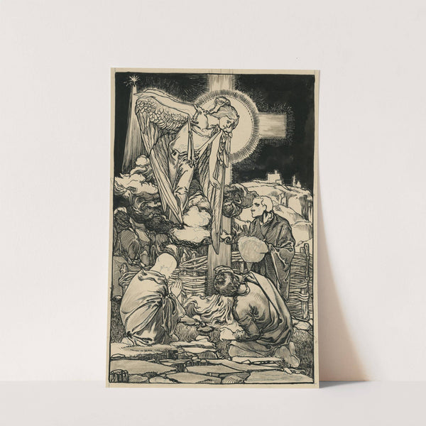 The angel appearing to the shepherds by Johannes Josephus Aarts