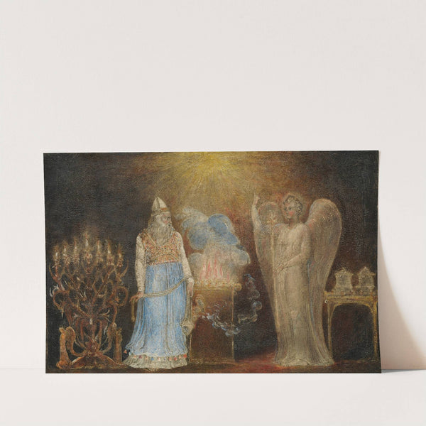 The Angel Appearing to Zacharias by William Blake