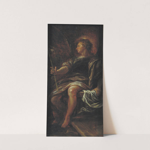 The Angel before the Grave by Francisco Rizi