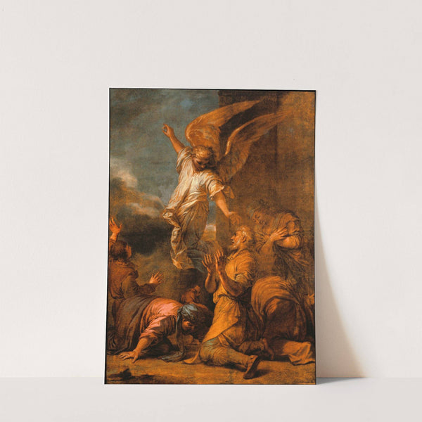 The Angel Leaving the House of Tobias by Salvator Rosa