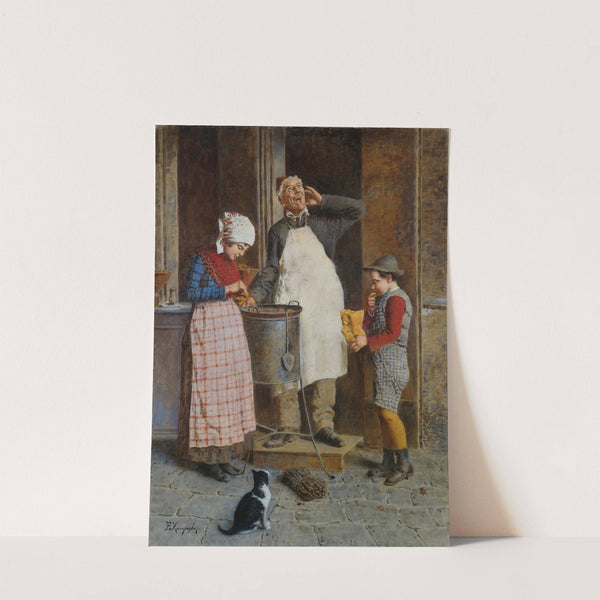 The Angel of Mercy by Eugenio Zampighi