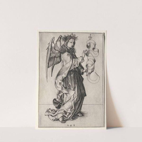 The Angel of the Annunciation (c. 1470–75) by Martin Schongauer