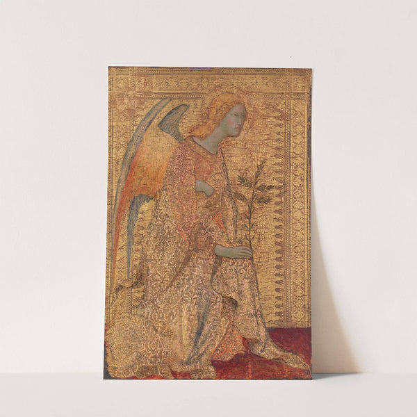 The Angel of the Annunciation (c. 1330) by Simone Martini