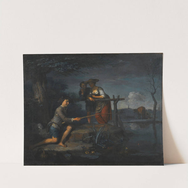 The Angler by Carel de Moor II