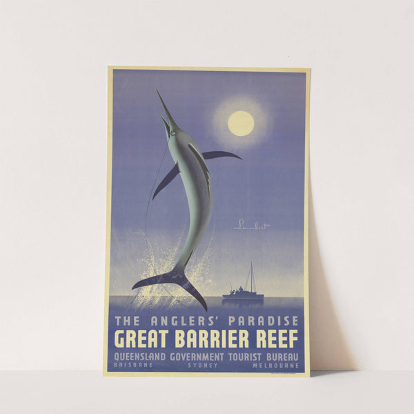 The Anglers’ Paradise, Great Barrier Reef (1939) by Noel Pascoe Lamber