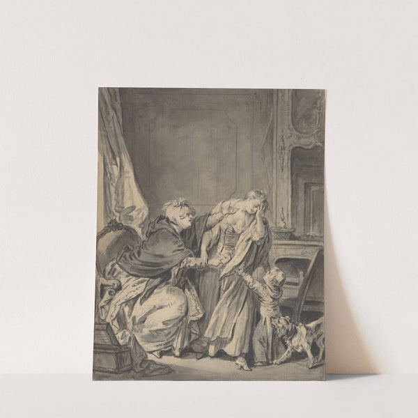 The Angry Mother by Jean-Baptiste Greuze