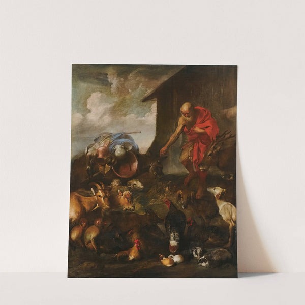 The Animals Entering Noah's Ark by Giovanni Benedetto Castiglione