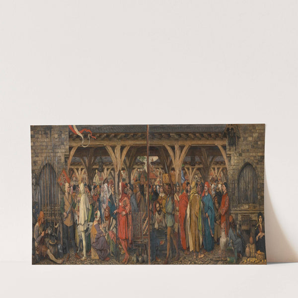 The Annual Fair (1900) by Albert Frans Lieven De Vriendt