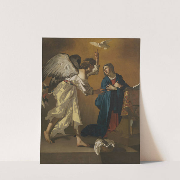 The annunciation (17th century) by Jan Janssens