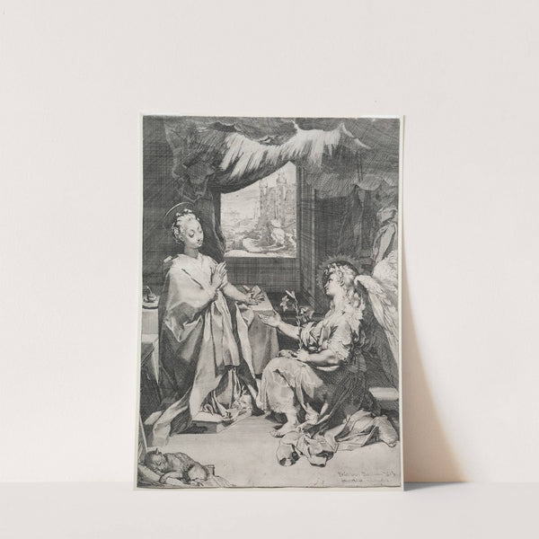 The Annunciation (c. 1585) by Federico Barocci