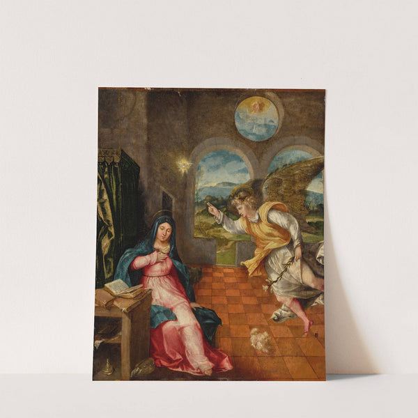 The Annunciation by Giovanni Da Asola