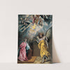 The Annunciation by El Greco (Domenikos Theotokopoulos)