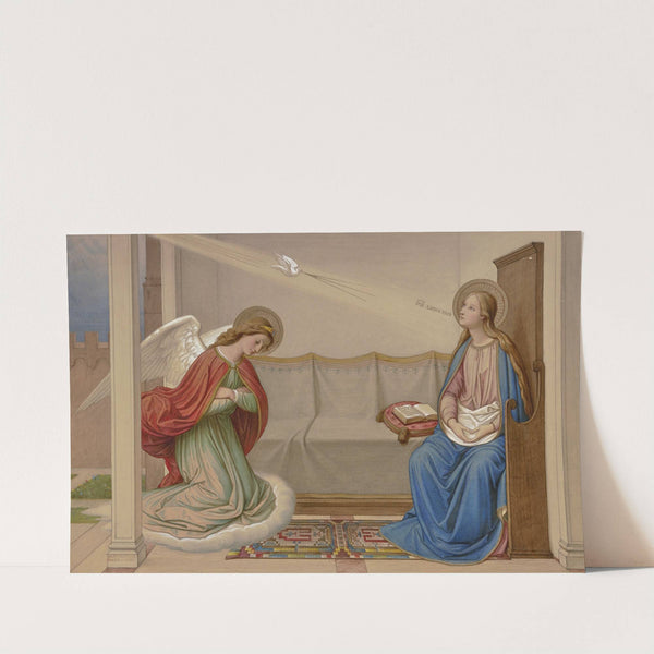 The Annunciation (1858) by Eduard von Steinle