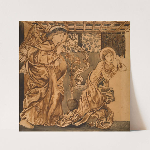 The Annunciation by Sir Edward Coley Burne-Jones