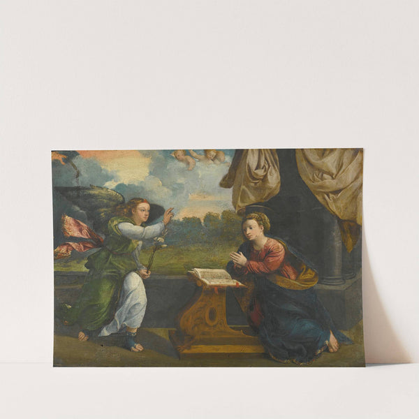 The Annunciation by Battista Dossi