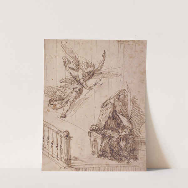 The Annunciation by Francesco Curia